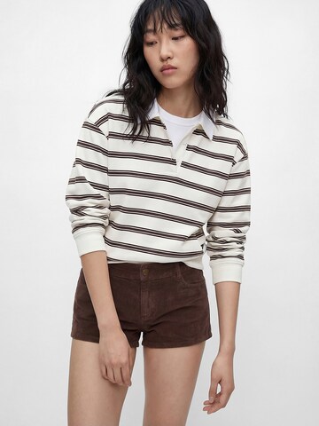 Koton Sweatshirt in Bruin: voorkant