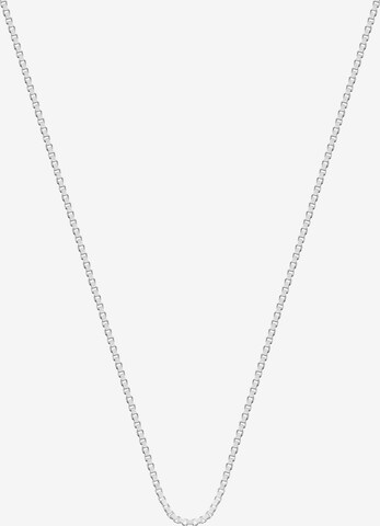 Lucardi Necklace 'Basic' in Silver: front