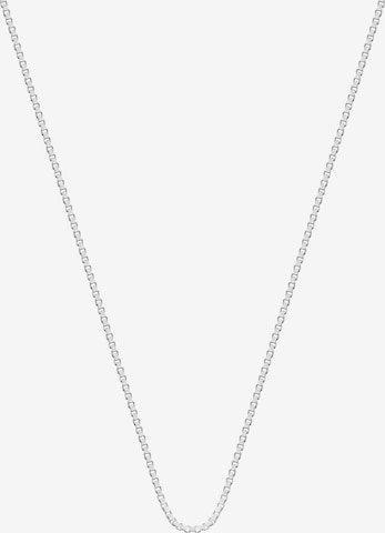 Lucardi Necklace 'Basic' in Silver: front