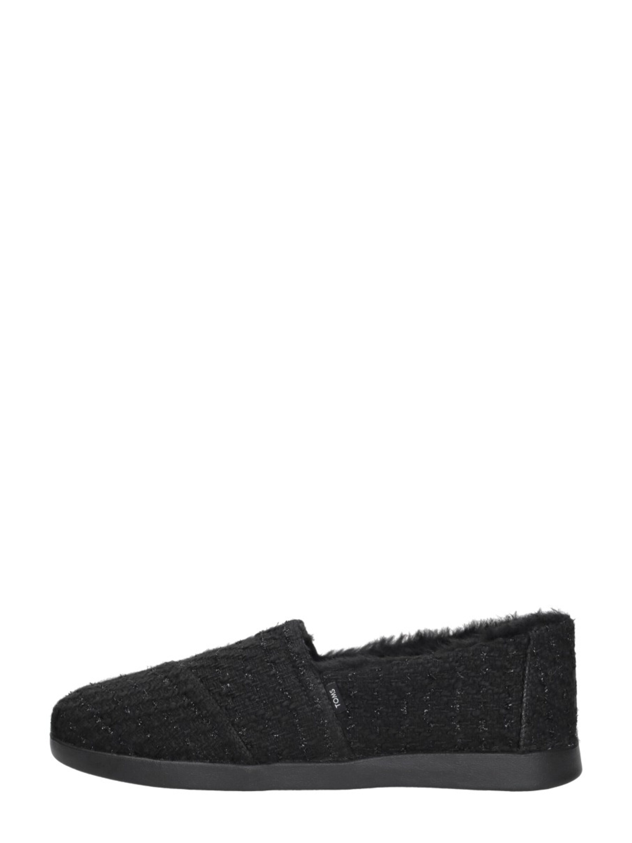 TOMS Huisschoenen 'Alpargata Plus' in Zwart: voorkant