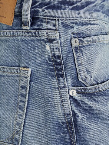 JACK & JONES Slimfit Jeans 'Frank Leen' in Blau