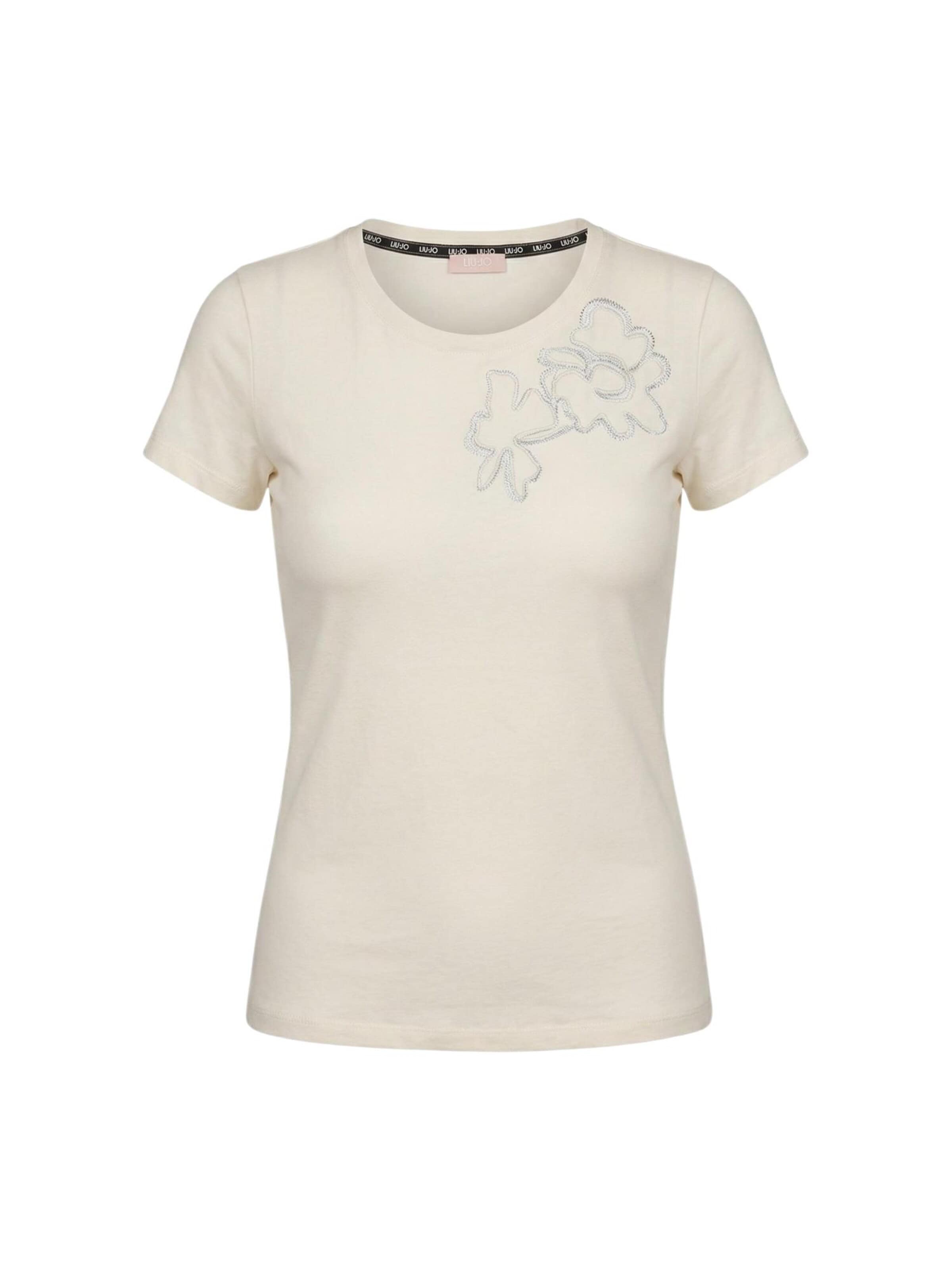 Top 'ECS MODA TA6155 JS923' di Liu Jo in bianco: frontale