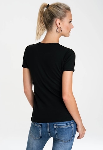 LOGOSHIRT Shirt 'AT-AT' in Zwart
