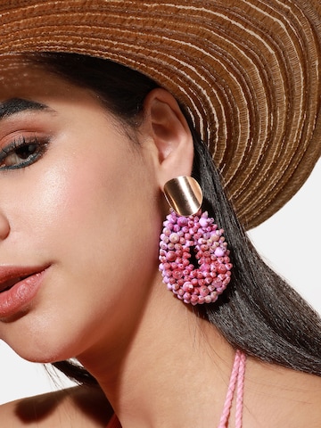SOHI Earrings 'Neelima' in Pink
