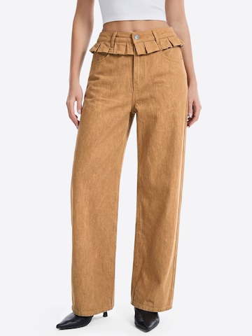 Imily Bela Loosefit Jeans i grøn: forside