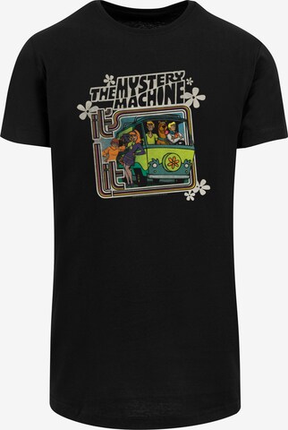 F4NT4STIC T-Shirt 'Mystery Machine Van Bus' in Schwarz: predná strana