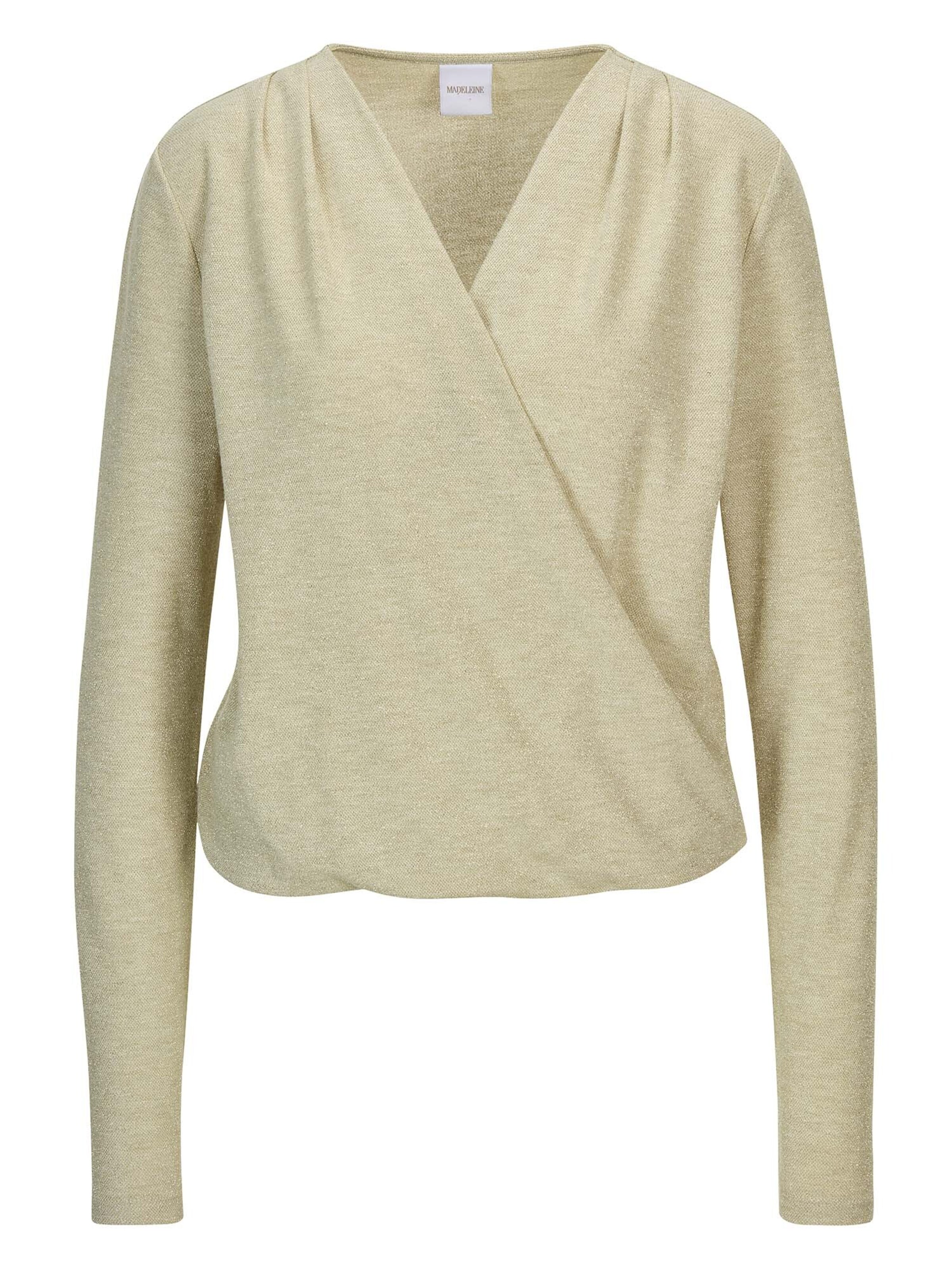MADELEINE Shirt in champagner, Produktansicht