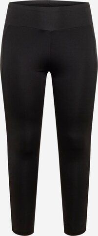 Dorothy Perkins Curve Skinny Leggings in Black: front