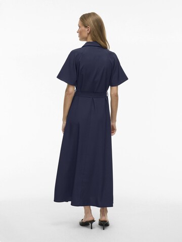 VILA Blousejurk in Blauw