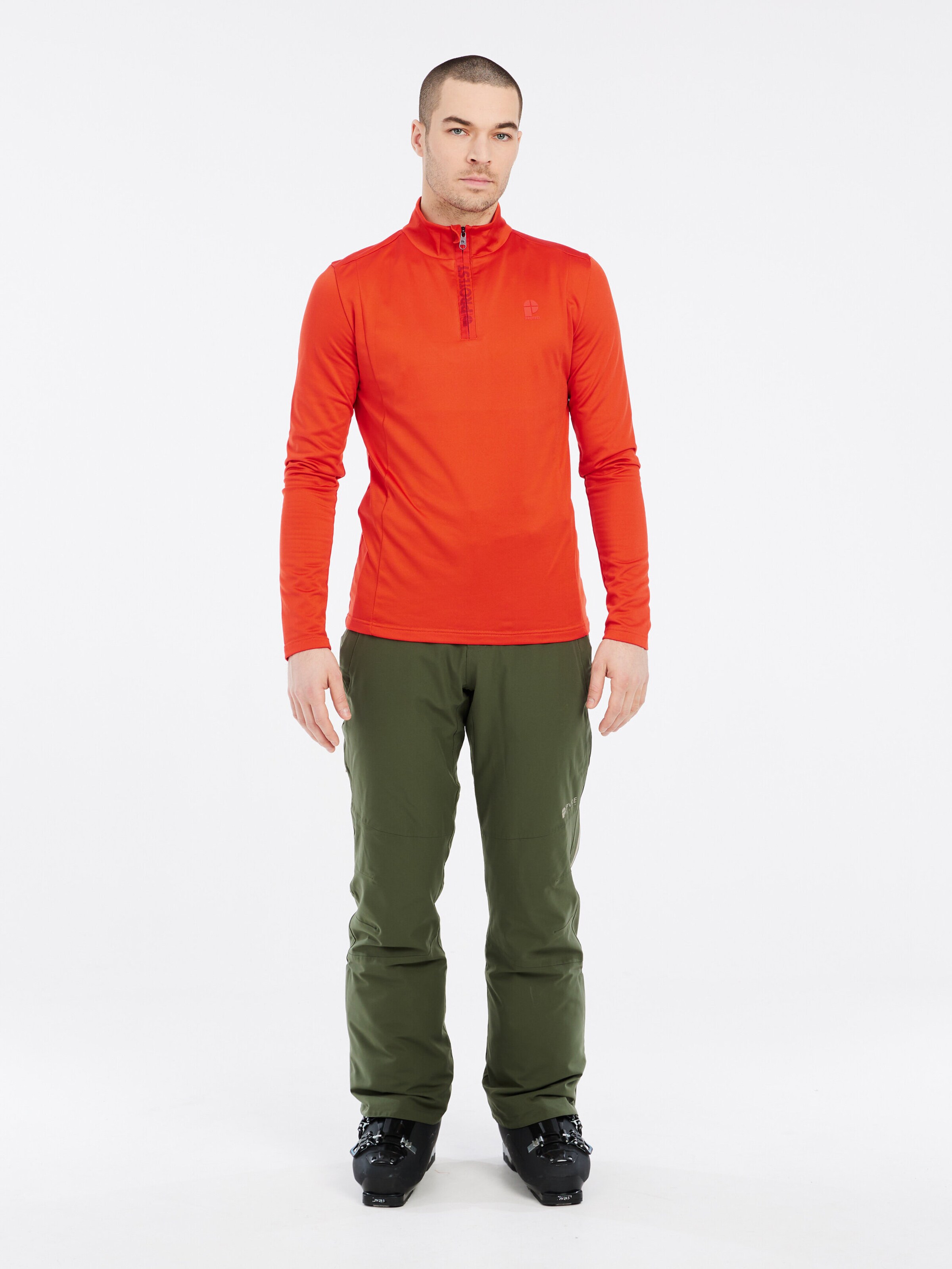 PROTEST Athletic Sweatshirt 'WILL' in Orange