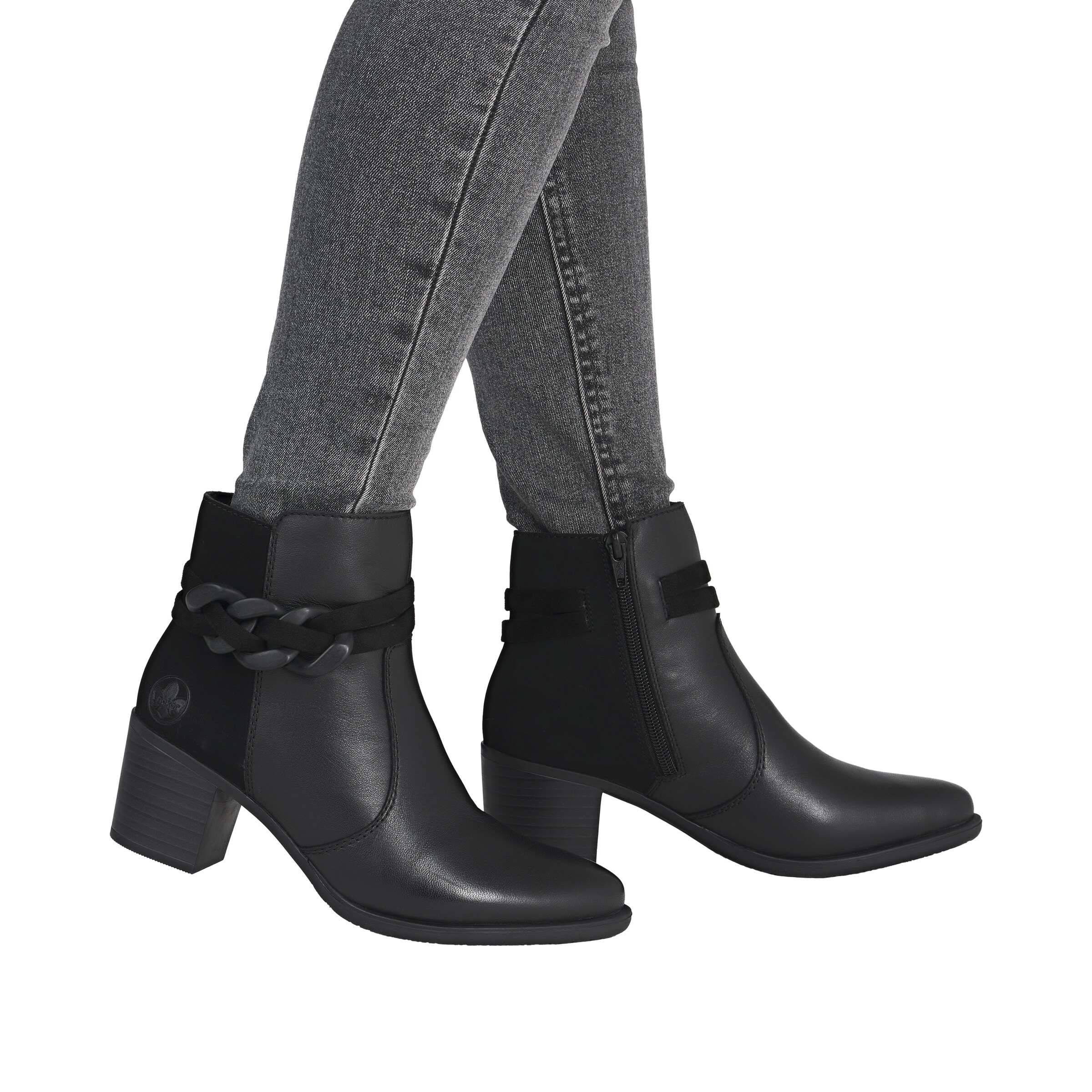 Bottines Rieker en noir