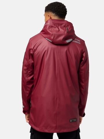 STONE HARBOUR Weatherproof jacket 'Tamio' in Red