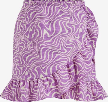 Jupe WE Fashion en violet : devant