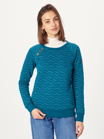 Ragwear Sweatshirt 'DARIA' in Green: front