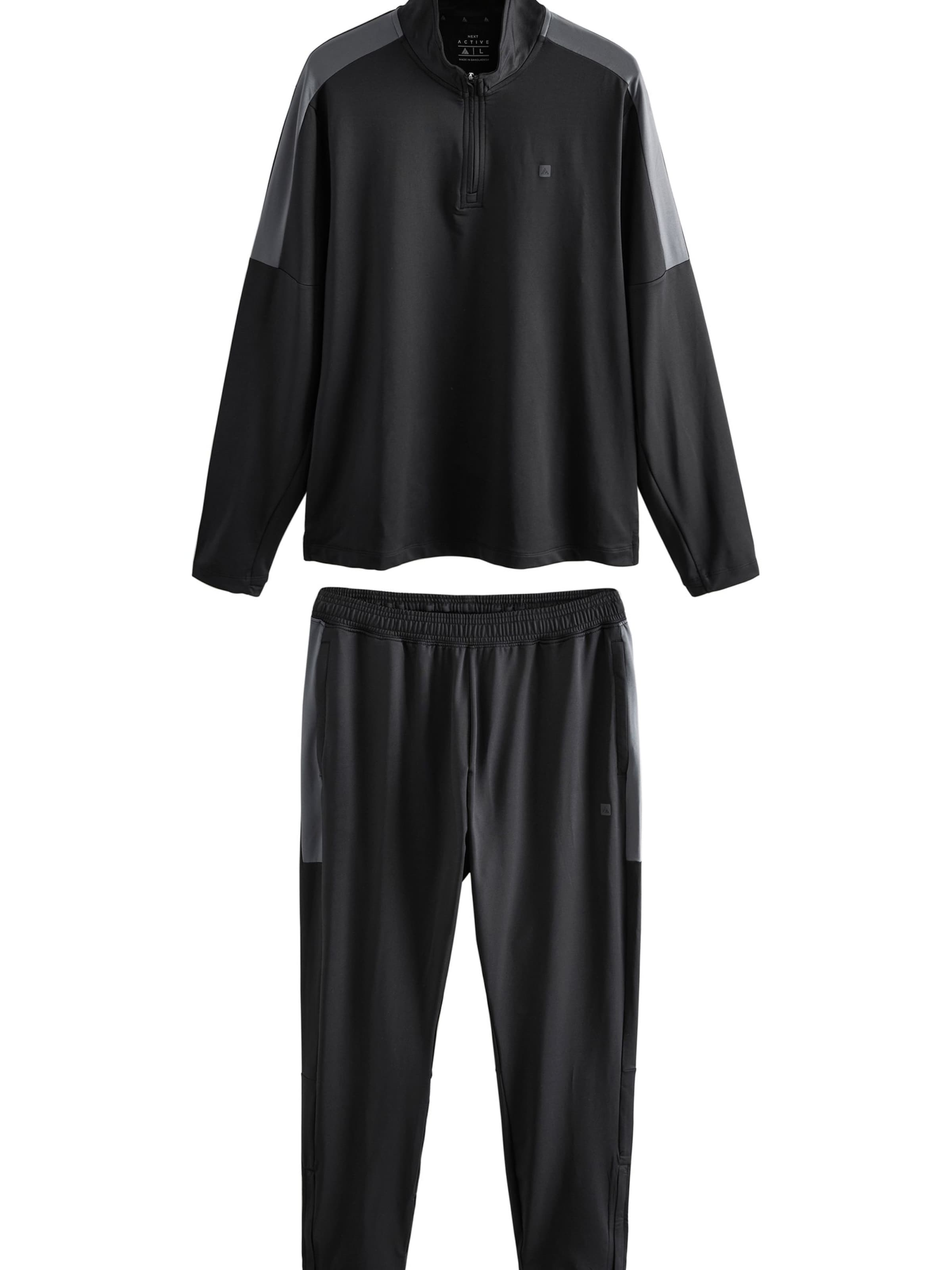 Tuta da jogging di Next in nero: frontale