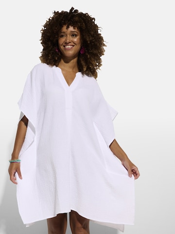 bonprix Kleid in Weiß: Vorderseite