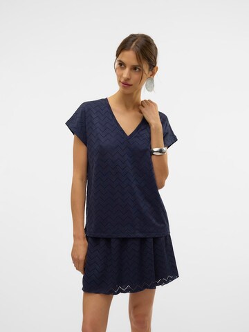 VERO MODA Футболка 'VMTHAS' в Синий