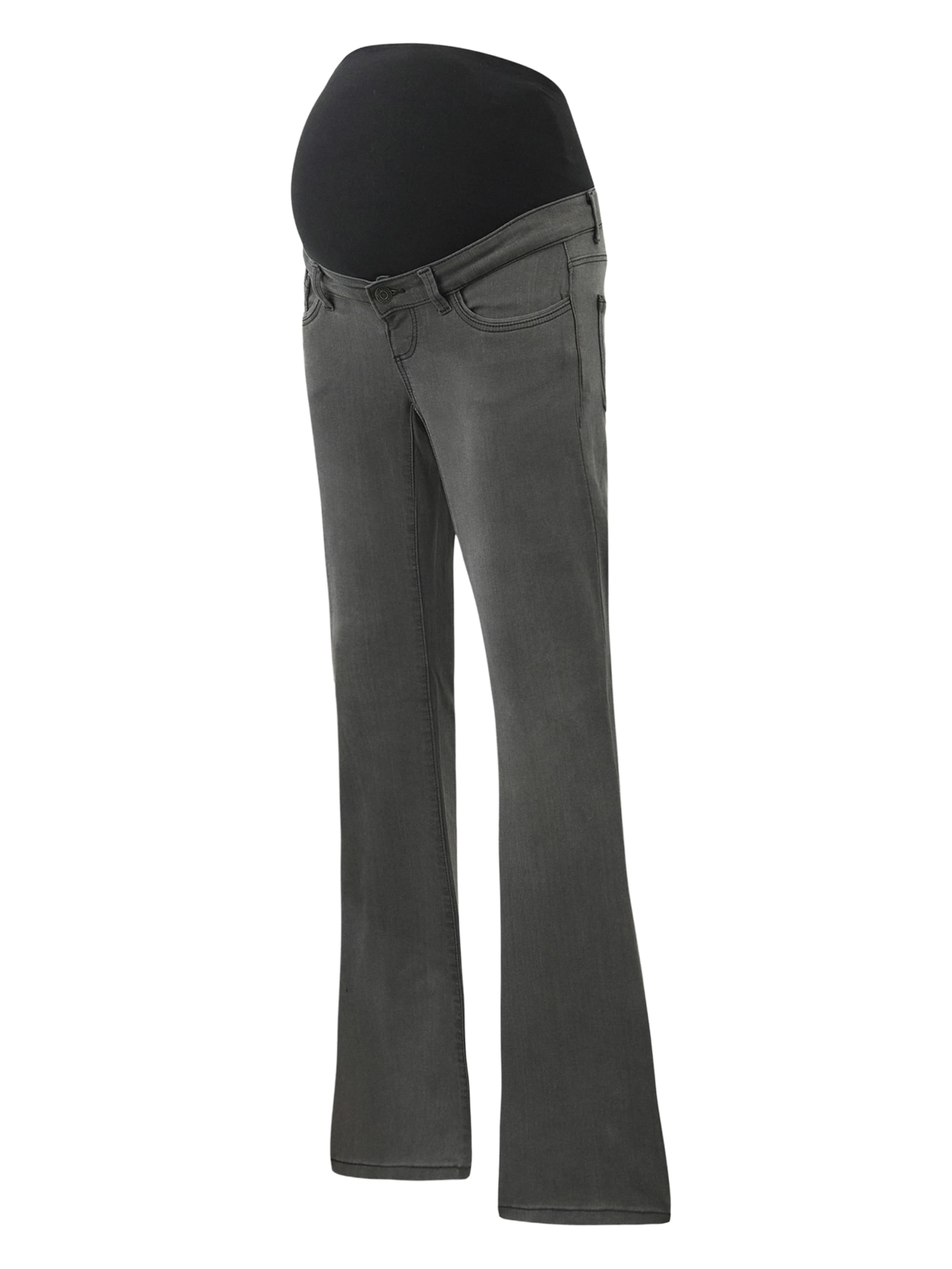 Vero Moda Maternity Rozkloszowany krój Jeansy 'VMMTANYA' w kolorze szary: przód