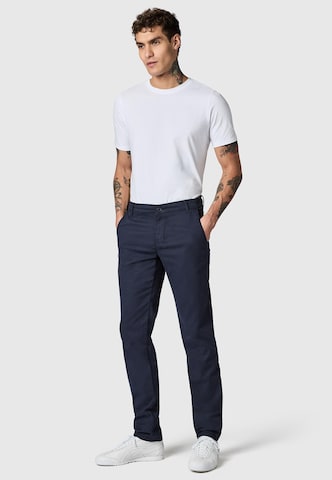 Coupe slim Pantalon chino 'Astron' Peak Time en bleu