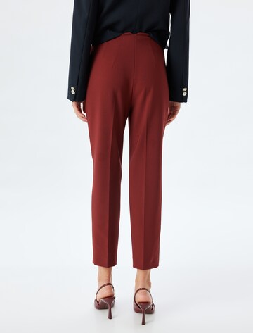 Koton Slimfit Hose in Rot