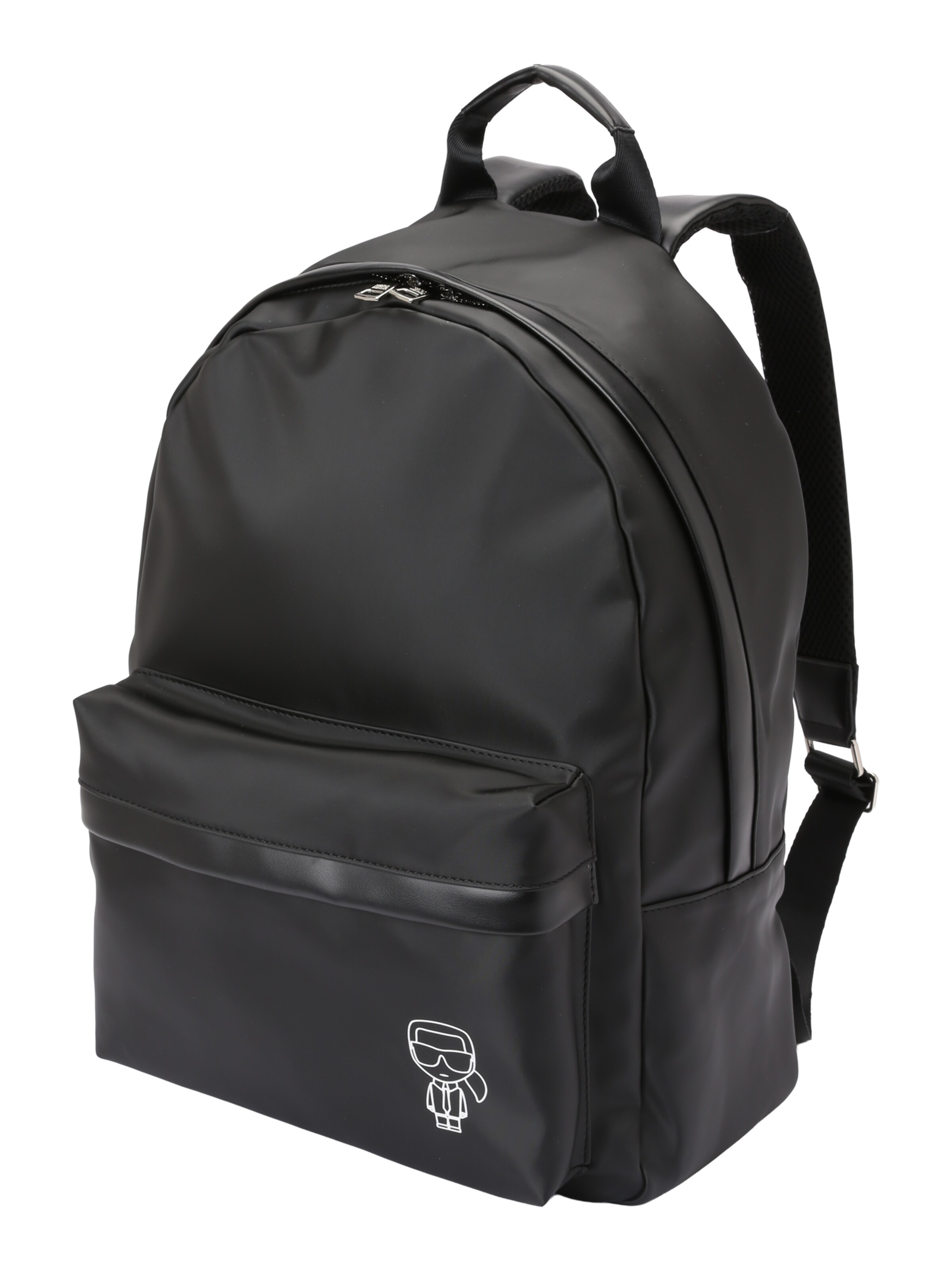 Karl Lagerfeld Batoh – černá: boční strana