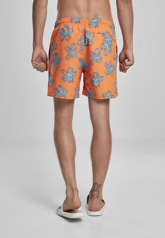 Shorts de bain Urban Classics en orange