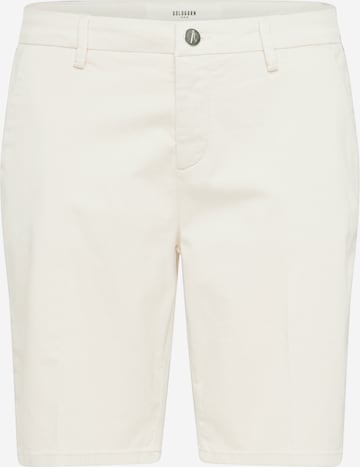 Regular Pantalon chino 'HAFEN' Goldgarn en blanc : devant