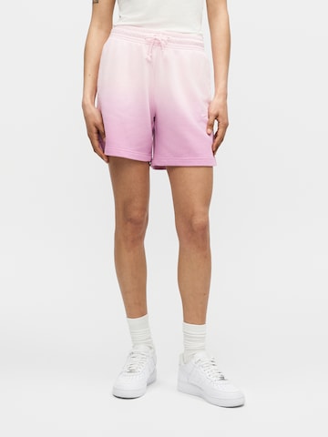 Nike Sportswear Regular Панталон 'PHNX FLC' в розово: отпред
