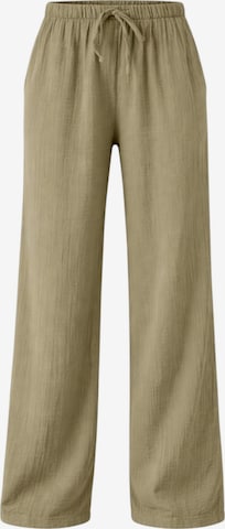 WENOR Wide leg Pants 'Eleni' in Green: front