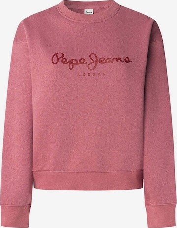Pepe Jeans Sweatshirt in Pink: front