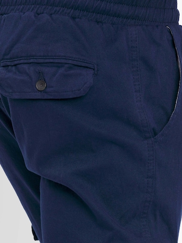 Effilé Pantalon cargo Alessandro Salvarini en bleu