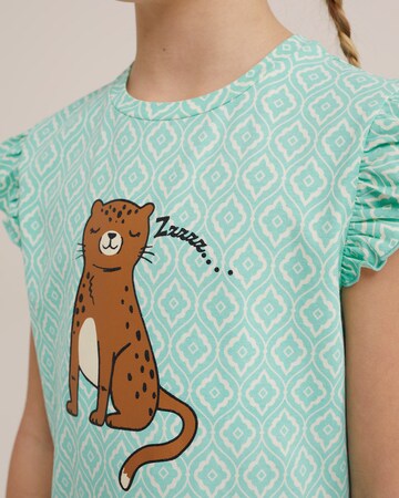 Camicia da notte di WE Fashion in verde