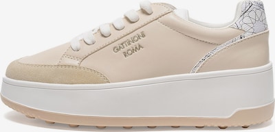 Gattinoni Sneaker in nude / schwarz / weiß, Produktansicht