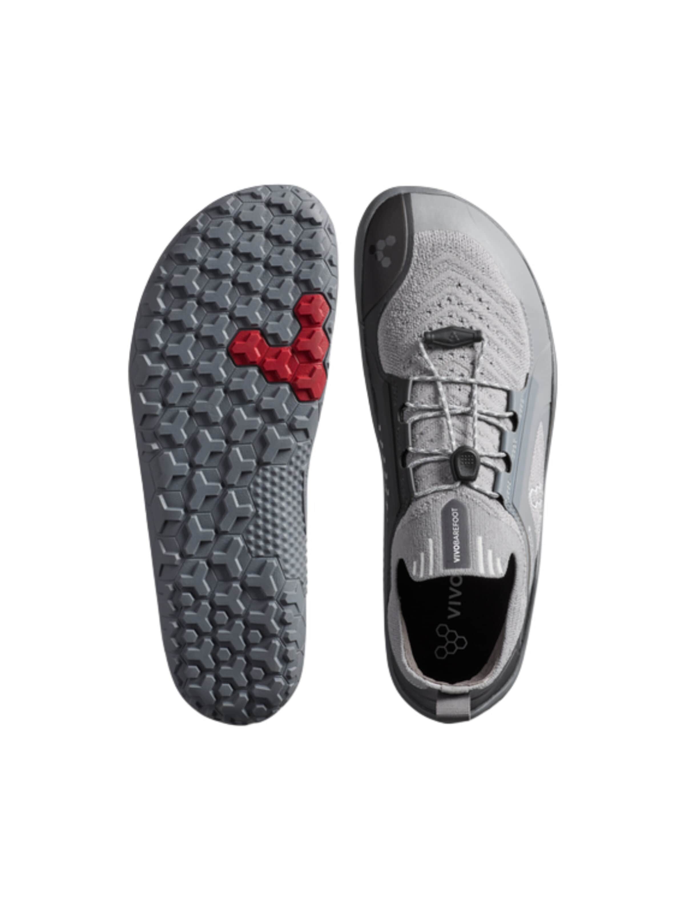 Baskets basses 'PRIMUS TRAIL KNIT FG' Vivo Barefoot en gris