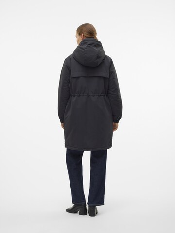 VERO MODA Overgangsfrakke i sort