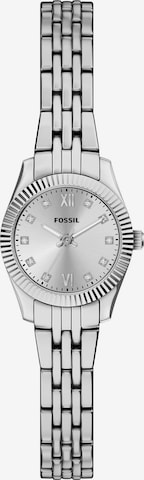 FOSSIL Analoog horloge 'Scarlette' in Zilver: voorkant