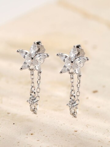 Hey Happiness Earrings 'Daisy Glow' in Silver