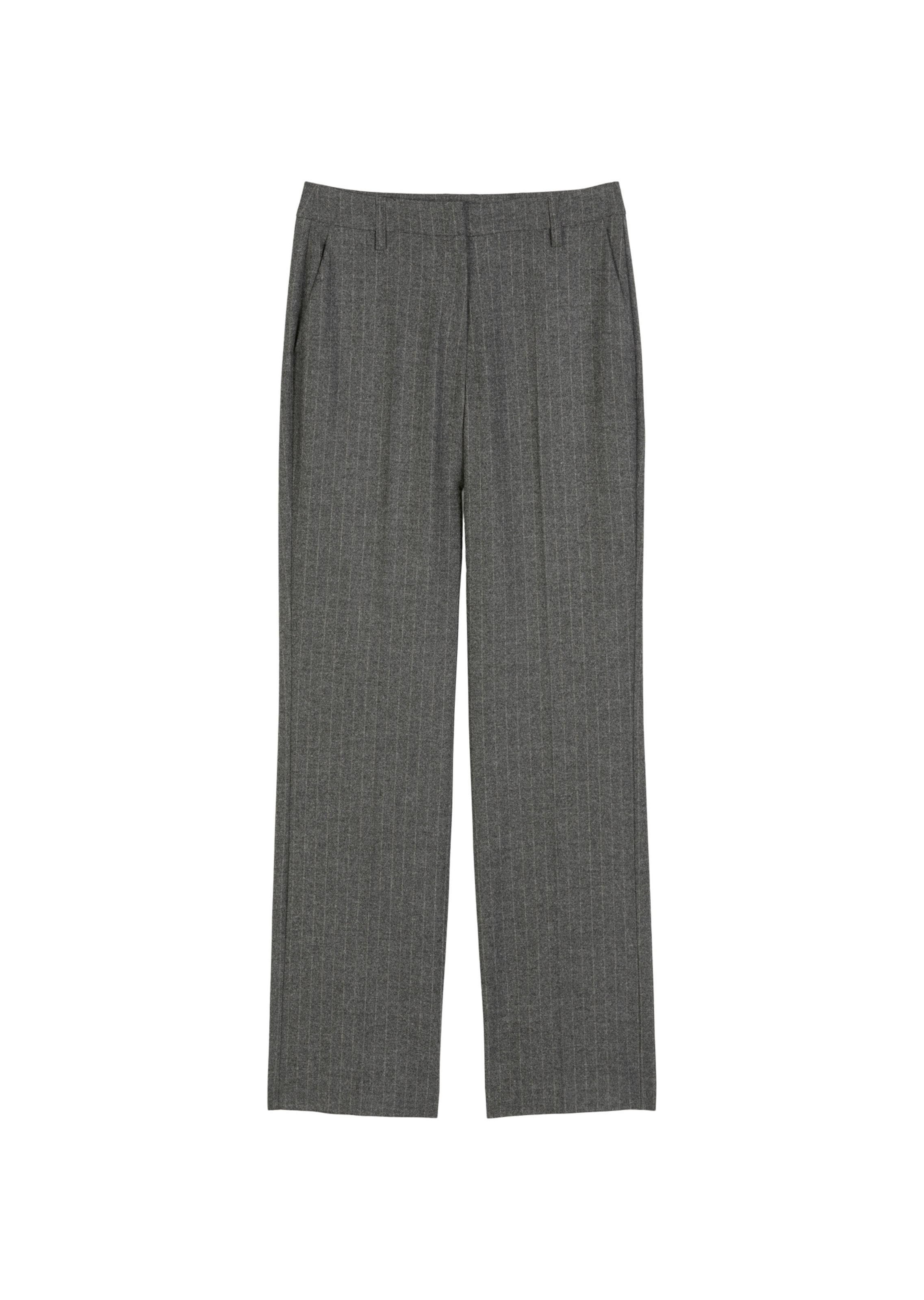 Marc O'Polo Regular Broek in Grijs: voorkant