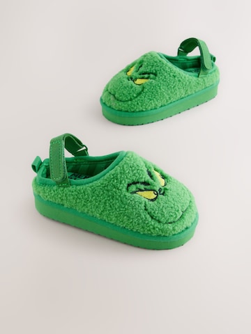 Pantoufle 'Grinch' Next en vert