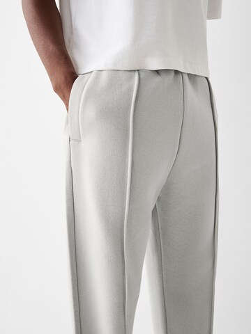 Loosefit Pantalon Bershka en gris