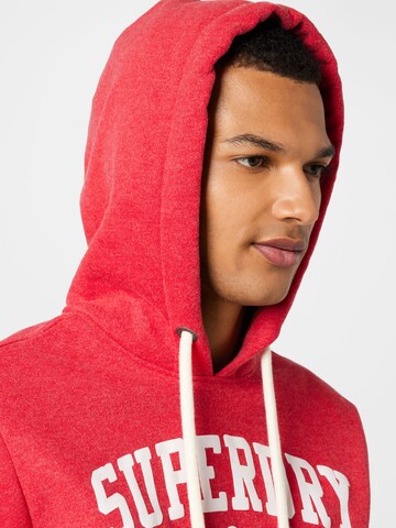 Superdry Sweatshirt in Rot