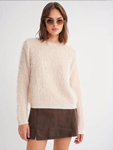 MixRay Sweater in Beige: front