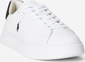 balta Polo Ralph Lauren Sportbačiai be auliuko: priekis