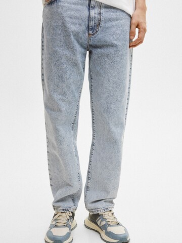 Pull&Bear Regular Jeans in Blau