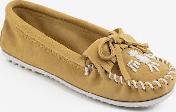 Minnetonka - Mocasines 'Thunderbird Limited Edition' en amarillo