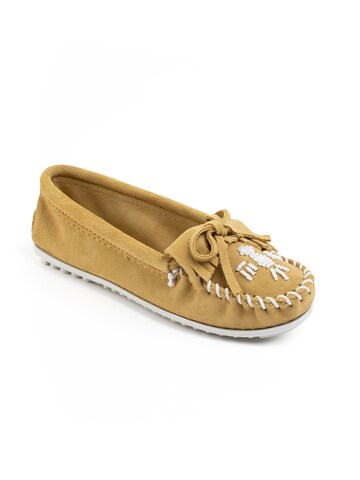 Mocassino 'Thunderbird Limited Edition' di Minnetonka in giallo