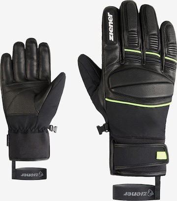 ZIENER Sporthandschuhe 'Gomin' in Schwarz: Vorderseite