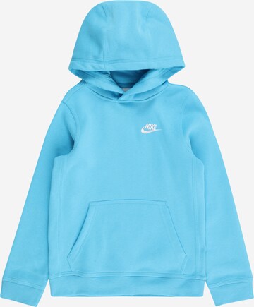 Nike Sportswear Sweatshirt in Blauw: voorkant