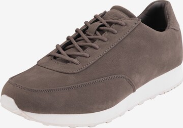 Ombre Platform trainers in Brown: front
