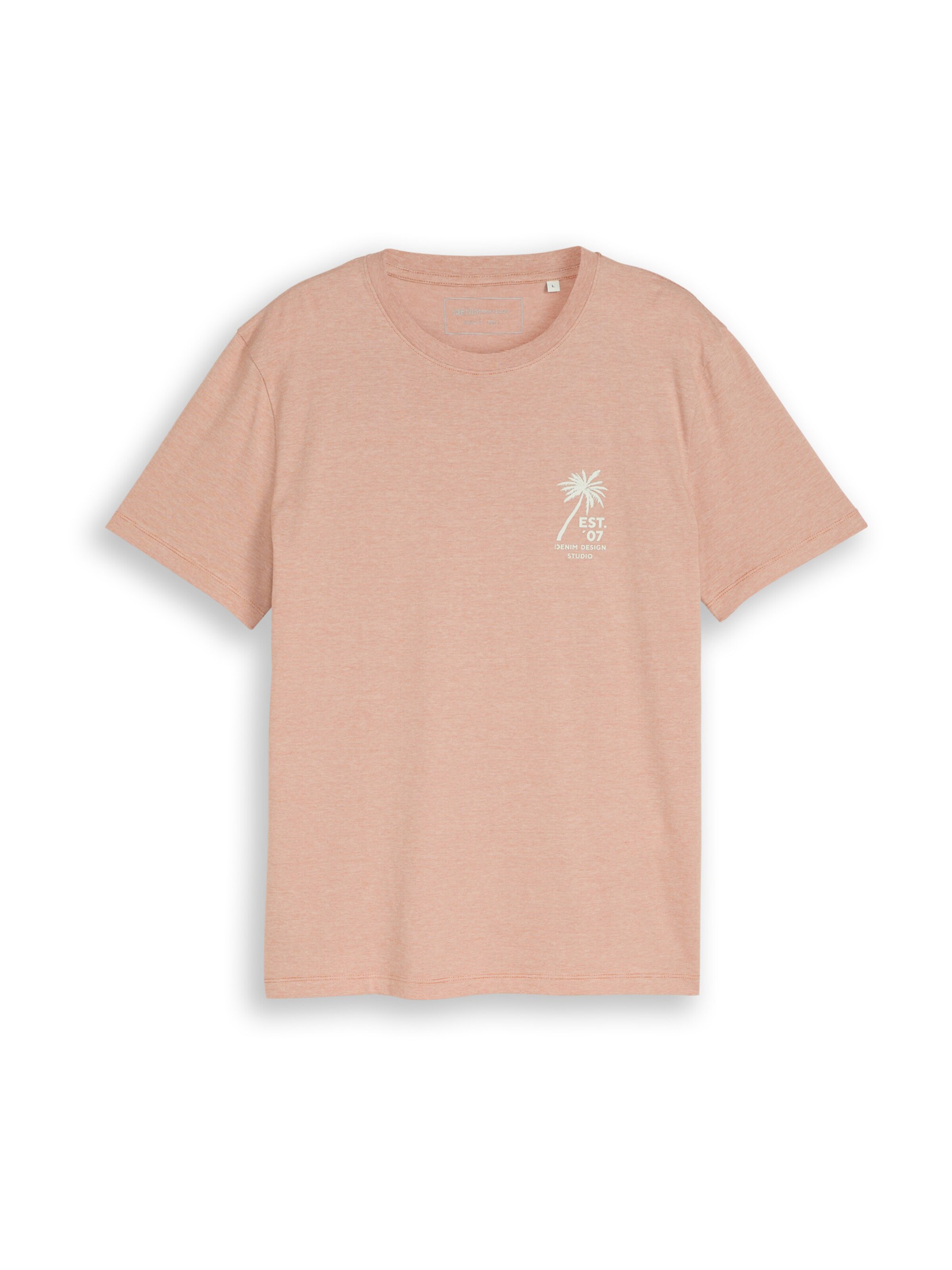 TOM TAILOR DENIM Shirt in Oranje: voorkant